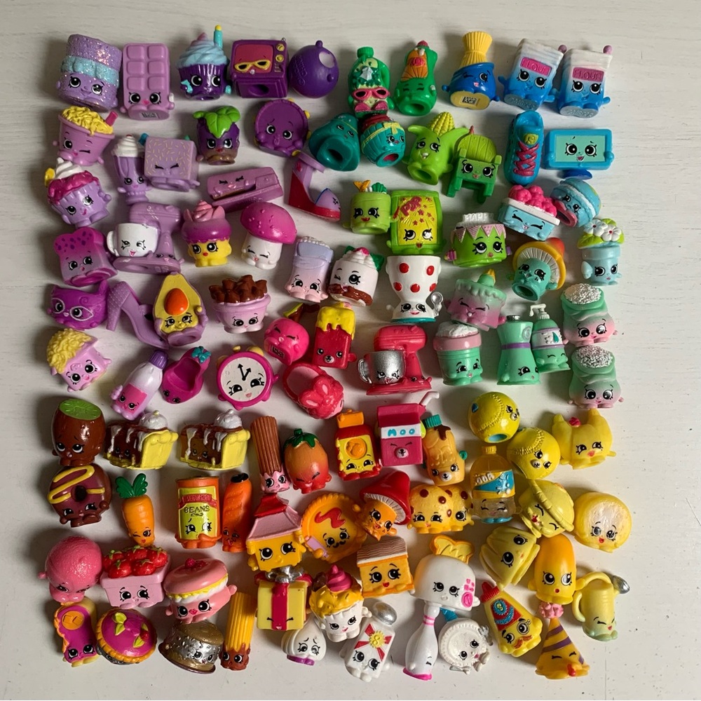 Shopkins Lot 98 Figures Some Duplicates